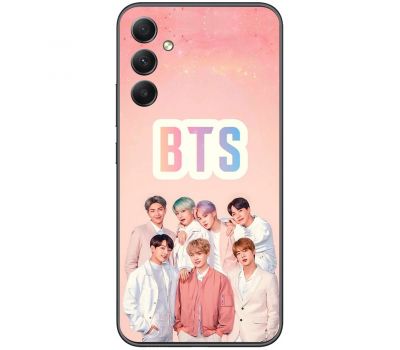 Чохол дляSamsung Galaxy A54 (A546) MixCase BTS на рожевому