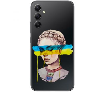Чохол для Samsung Galaxy A54 (A546) MixCase патріотичні плач України