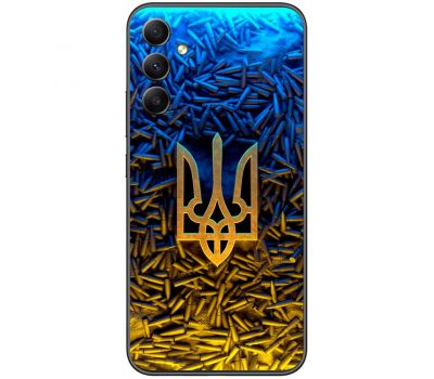 Чохол для Samsung Galaxy A54 (A546) MixCase патріотичні Тризум серед куль