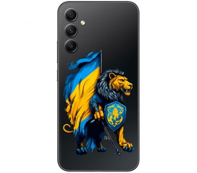 Чохол для Samsung Galaxy A54 (A546) MixCase патріотичні Український лев