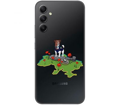 Чохол для Samsung Galaxy A54 (A546) MixCase Патрон захисник України