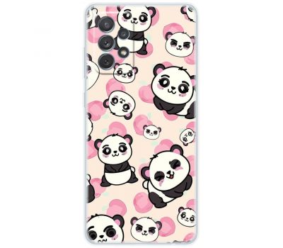 Чохол для Samsung Galaxy A72 MixCase мультики panda love