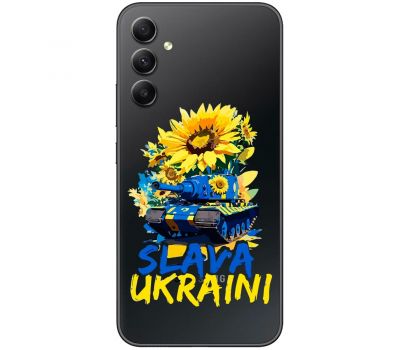 Чохол для Samsung Galaxy A24 (A245) MixCase патріотичні Slava Ukraini