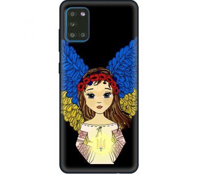 Чохол для Samsung Galaxy A72 MixCase патріотичні українка ангел