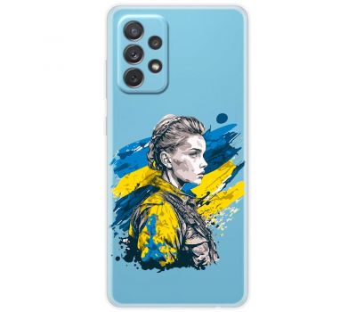 Чохол для Samsung Galaxy A72 MixCase патріотичні незламна Українка