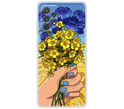 Чохол для Samsung Galaxy A72 MixCase патротичні квіти