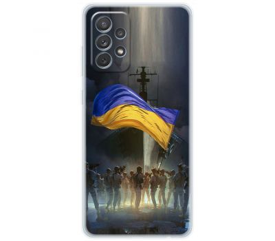 Чохол для Samsung Galaxy A72 MixCase патріотичні палити ворога