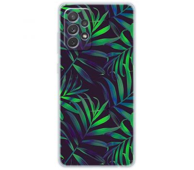 Чохол для Samsung Galaxy A72 MixCase квіти тропічні листочки