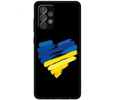 Чохол для Samsung Galaxy A72 MixCase патріотичний "серце"