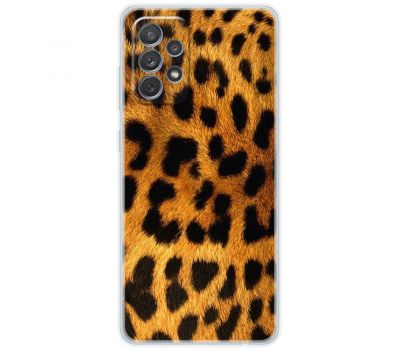 Чохол для Samsung Galaxy A73 (A736) MixCase Леопард вовна