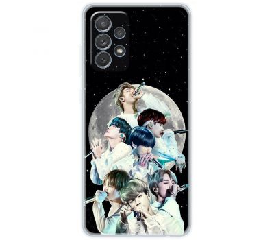 Чохол для Samsung Galaxy A72 MixCase BTS на місяці