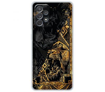 Чохол для Samsung Galaxy A72 MixCase тварини lion gold