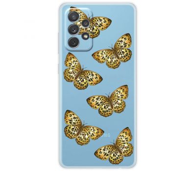 Чохол для Samsung Galaxy A73 (A736) MixCase Леопард метелика