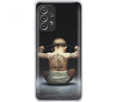 Чохол для Samsung Galaxy A53 (A536) MixCase спорт принт малюк боєць