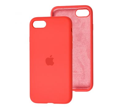 Чохол для iPhone 7/8 Silicone Full помаранчевий / pink citrus