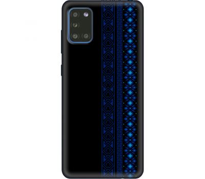Чохол для Samsung Galaxy A31 (A315) MixCase патріотичні синій колір вишиванки