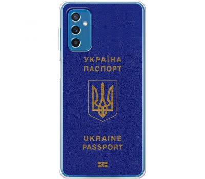 Чохол для Samsung Galaxy M52 (M526) MixCase патріотичні Україна паспорт