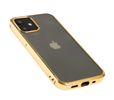 Чохол для iPhone 12 mini Glossy edging золотистий 3353127