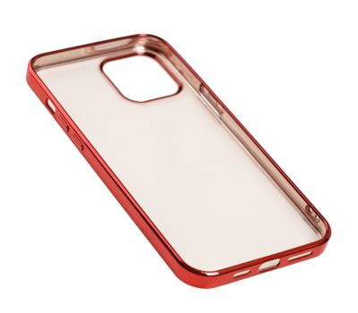 Чохол для iPhone 12 Pro Max Glossy edging червоний 3353257