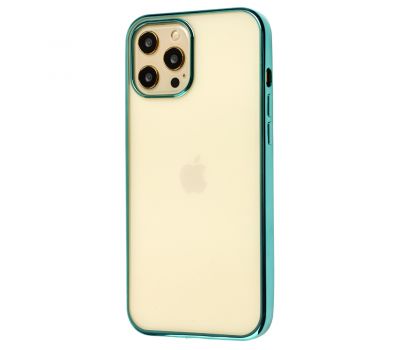 Чохол для iPhone 12 Pro Max Glossy edging зелений