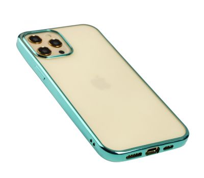 Чохол для iPhone 12 Pro Max Glossy edging зелений 3353244
