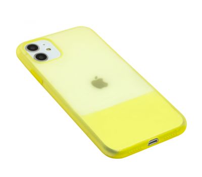 Чохол для iPhone 11 Shadow Slim lemon yellow 3353745