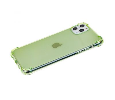 Чохол для iPhone 11 Pro WXD ударостійкий зелений/прозорий 3355623