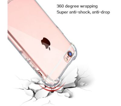 Чохол для iPhone 7/8 WXD силіконовий ударостійкий прозорий 3355772