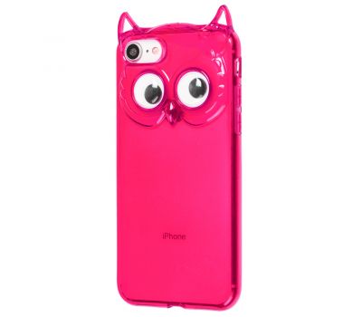 Чохол Disney для iPhone 7/8 сова рожевий