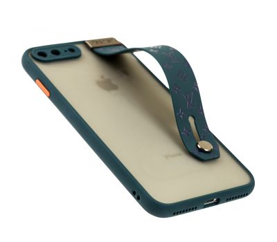 Чохол для iPhone 7 Plus / 8 Plus WristBand LV зелений 3356267