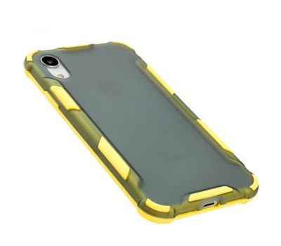 Чохол для iPhone Xr LikGus Armor color жовтий 3357326