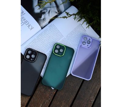 Чохол для Xiaomi Redmi Note 10 / 10s Luxury Metal Lens зелений 3357587