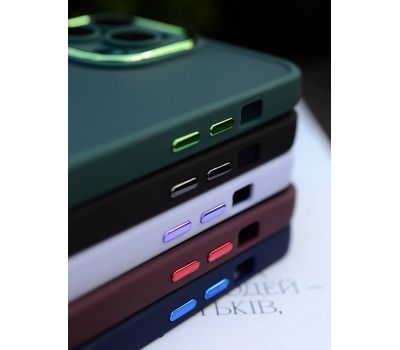 Чохол для Xiaomi Redmi Note 10 / 10s Luxury Metal Lens зелений 3357589