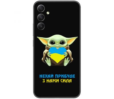 Чохол для Samsung Galaxy A34 (A346) MixCase мультики Yoda from Ukraine