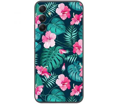 Чохол для Samsung Galaxy A24 (A245) MixCase квіти тропічні