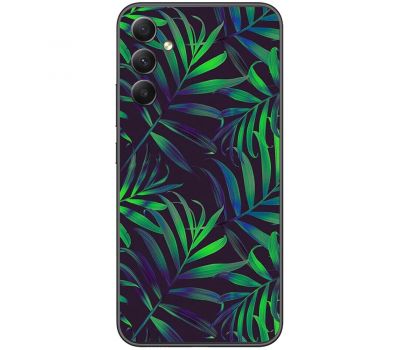 Чохол для Samsung Galaxy A24 (A245) MixCase квіти тропічні листочки