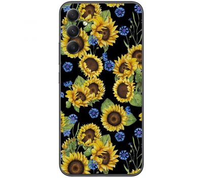 Чохол для Samsung Galaxy A54 (A546) MixCase квіти соняшники