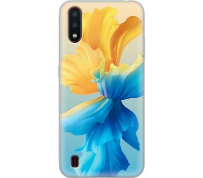 Чохол для Samsung Galaxy A01 (A015) MixCase патріотичні квітка України