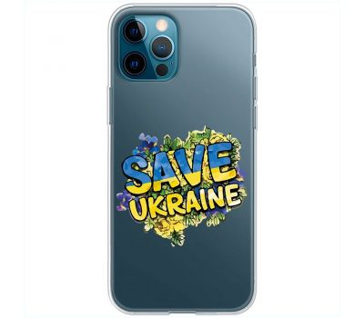 Чохол для iPhone 12 Pro MixCase патріотичні save ukraine