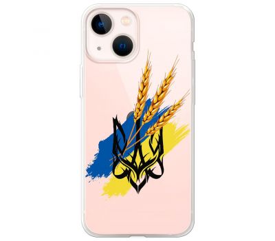 Чохол для iPhone 13 mini MixCase патріотичні герб із колосками