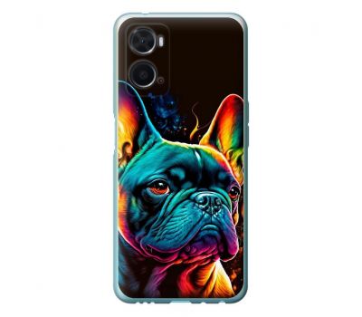 Чохол для Oppo A76 / A96 MixCase Чорний собака