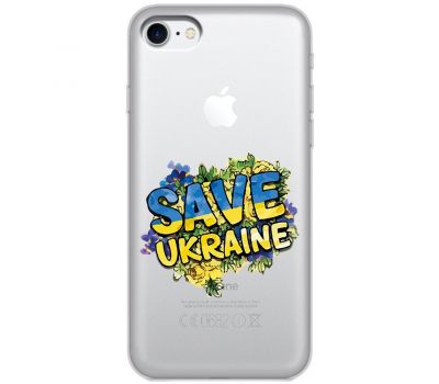 Чохол для iPhone 7 Plus / 8 Plus MixCase патріотичні save ukraine