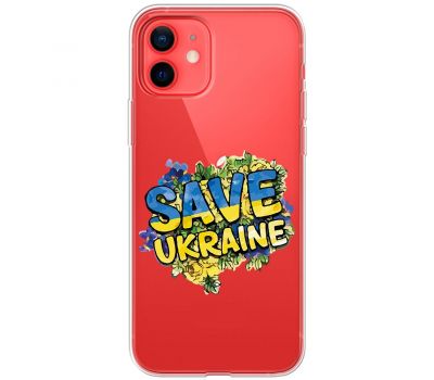 Чохол для iPhone 12 mini MixCase патріотичні save ukraine