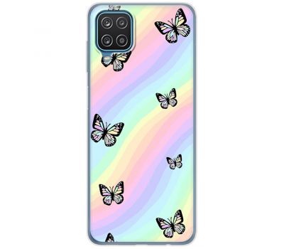 Чохол для Samsung Galaxy M33 (M336) MixCase метелики райдужні веселі