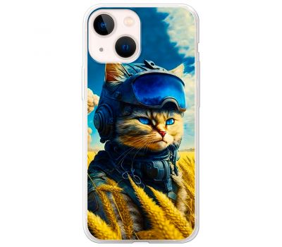 Чохол для iPhone 14 MixCase патріотичні котик