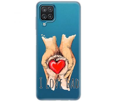 Чохол для Samsung Galaxy A12 / M12 MixCase День батька I Love Dad