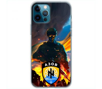 Чохол для iPhone 12 Pro MixCase патріотичні кіборг Азова