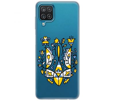 Чохол для Samsung Galaxy M33 (M336) MixCase патріотичний "герб із квітів"