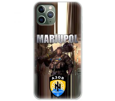 Чохол для iPhone 11 Pro Max MixCase патріотичні військові Mariupol