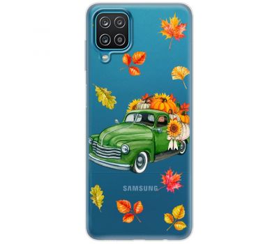 Чохол для Samsung Galaxy A12 / M12 MixCase осінь авто з гарбузами